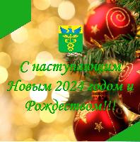 С наступающим Новым 2024 годом и светлым праздником Рождества Христова!
