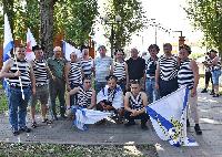 В День Военно-Морского Флота бутурлиновцы пришли на встречу в сквер воинов-интернационалистов